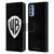 Warner Bros. Shield Logo Black Leather Book Wallet Case Cover For OPPO Reno 4 5G