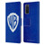Warner Bros. Shield Logo Distressed Leather Book Wallet Case Cover For Samsung Galaxy S20 / S20 5G