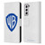 Warner Bros. Shield Logo White Leather Book Wallet Case Cover For Samsung Galaxy S21 5G