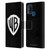 Warner Bros. Shield Logo Black Leather Book Wallet Case Cover For Samsung Galaxy M31 (2020)