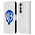 Warner Bros. Shield Logo White Leather Book Wallet Case Cover For Samsung Galaxy S23 5G