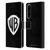 Warner Bros. Shield Logo Black Leather Book Wallet Case Cover For Sony Xperia 1 IV