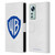 Warner Bros. Shield Logo White Leather Book Wallet Case Cover For Xiaomi 12