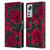 Katerina Kirilova Floral Patterns Night Peony Garden Leather Book Wallet Case Cover For Xiaomi 12