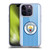 Manchester City Man City FC 2023/24 Badge Kit Home Soft Gel Case for Apple iPhone 14 Pro