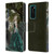 Nene Thomas Art Peacock & Princess In Emerald Leather Book Wallet Case Cover For Huawei P40 5G