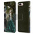 Nene Thomas Art Peacock & Princess In Emerald Leather Book Wallet Case Cover For Apple iPhone 7 Plus / iPhone 8 Plus