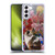 Nene Thomas Art Cat With Bouquet Of Flowers Soft Gel Case for Samsung Galaxy S21 5G