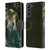 Nene Thomas Art Peacock & Princess In Emerald Leather Book Wallet Case Cover For Samsung Galaxy S21 FE 5G