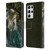 Nene Thomas Art Peacock & Princess In Emerald Leather Book Wallet Case Cover For Samsung Galaxy S21 Ultra 5G