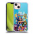 DC Super Hero Girls Rendered Characters Group Soft Gel Case for Apple iPhone 13