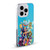 DC Super Hero Girls Rendered Characters Group Soft Gel Case for Apple iPhone 14 Plus