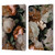 UtArt Antique Flowers Carnations And Garden Roses Leather Book Wallet Case Cover For Apple iPad Pro 11 2020 / 2021 / 2022