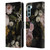 UtArt Antique Flowers Roses And Baby's Breath Leather Book Wallet Case Cover For Motorola Edge S30 / Moto G200 5G