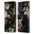 UtArt Antique Flowers Roses And Baby's Breath Leather Book Wallet Case Cover For Motorola Moto G (2022)