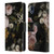 UtArt Antique Flowers Roses And Baby's Breath Leather Book Wallet Case Cover For Samsung Galaxy A01 Core (2020)