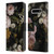 UtArt Antique Flowers Roses And Baby's Breath Leather Book Wallet Case Cover For Samsung Galaxy S10+ / S10 Plus