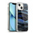 UtArt Dark Night Marble Deep Sparkle Waves Soft Gel Case for Apple iPhone 13