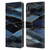 UtArt Dark Night Marble Deep Sparkle Waves Leather Book Wallet Case Cover For LG K22