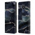 UtArt Dark Night Marble Silver Midnight Sky Leather Book Wallet Case Cover For Nokia C21