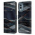 UtArt Dark Night Marble Waves Leather Book Wallet Case Cover For Nokia X30
