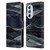 UtArt Dark Night Marble Waves Leather Book Wallet Case Cover For Motorola Edge X30
