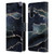 UtArt Dark Night Marble Silver Midnight Sky Leather Book Wallet Case Cover For OnePlus Nord CE 5G
