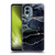 UtArt Dark Night Marble Silver Midnight Sky Soft Gel Case for Nokia X30