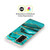 UtArt Malachite Emerald Aquamarine Gold Waves Soft Gel Case for Huawei P Smart (2021)