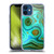 UtArt Malachite Emerald Liquid Gem Soft Gel Case for Apple iPhone 12 Mini
