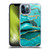 UtArt Malachite Emerald Aquamarine Gold Waves Soft Gel Case for Apple iPhone 12 Pro Max