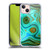 UtArt Malachite Emerald Liquid Gem Soft Gel Case for Apple iPhone 13