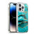 UtArt Malachite Emerald Aquamarine Gold Waves Soft Gel Case for Apple iPhone 13 Pro & MagSafe