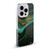 UtArt Malachite Emerald Gilded Teal Soft Gel Case for Apple iPhone 13 Pro & MagSafe