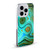 UtArt Malachite Emerald Liquid Gem Soft Gel Case for Apple iPhone 7 / 8 / SE 2020 & 2022