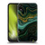 UtArt Malachite Emerald Gilded Teal Soft Gel Case for Apple iPhone XR