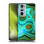 UtArt Malachite Emerald Liquid Gem Soft Gel Case for Motorola Edge X30