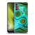 UtArt Malachite Emerald Liquid Gem Soft Gel Case for Motorola Moto G60 / Moto G40 Fusion
