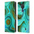 UtArt Malachite Emerald Liquid Gem Leather Book Wallet Case Cover For Nokia C21