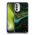 UtArt Malachite Emerald Gilded Teal Soft Gel Case for Motorola Moto G52