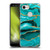 UtArt Malachite Emerald Aquamarine Gold Waves Soft Gel Case for Google Pixel 3