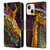 Myles Pinkney Mythical Silver Dragon Leather Book Wallet Case Cover For Apple iPhone 13 Mini