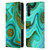 UtArt Malachite Emerald Liquid Gem Leather Book Wallet Case Cover For Samsung Galaxy A13 5G (2021)