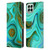 UtArt Malachite Emerald Liquid Gem Leather Book Wallet Case Cover For Samsung Galaxy M53 (2022)