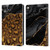 UtArt Wild Cat Marble Dark Gilded Leopard Leather Book Wallet Case Cover For Apple iPad Air 2 (2014)