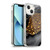 UtArt Wild Cat Marble Dark Gilded Leopard Soft Gel Case for Apple iPhone 13