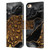 UtArt Wild Cat Marble Dark Gilded Leopard Leather Book Wallet Case Cover For Apple iPhone 6 / iPhone 6s