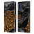 UtArt Wild Cat Marble Dark Gilded Leopard Leather Book Wallet Case Cover For Motorola G Pure