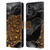 UtArt Wild Cat Marble Dark Gilded Leopard Leather Book Wallet Case Cover For Motorola Moto G22