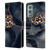 UtArt Wild Cat Marble Leopard Leather Book Wallet Case Cover For OnePlus 9